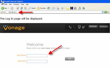 The Vonage V-Portal or Vonage Box (VDV22-VD) has the same user interface at 192.168.1.15.