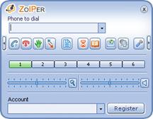 Zoiper, a VoIP soft client has versions for Macs, Windows and Linux.